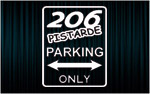 206 PISTARDE Parking only