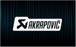 X2 Stickers AKRAPOVIC