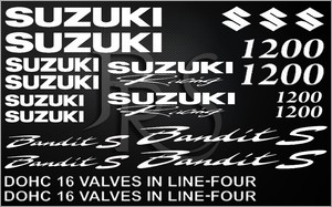 KIT stickers Suzuki BANDIT 1200S