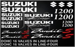 KIT stickers Suzuki BANDIT 1200S  2 couleurs
