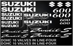 KIT stickers Suzuki BANDIT 600S