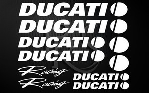 KIT stickers DUCATI RACING