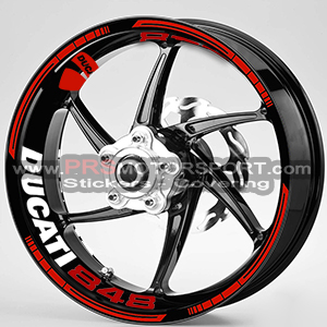 KIT déco jante DUCATI 848