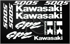 KIT stickers Kawasaki GPZ 500 S