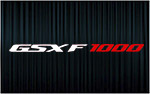 X2 Stickers GSX-F 1000 (suzuki)