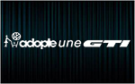 X1 stickers ADOPTE UNE VW GTI