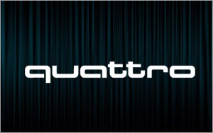 X2 stickers QUATTRO (Audi)