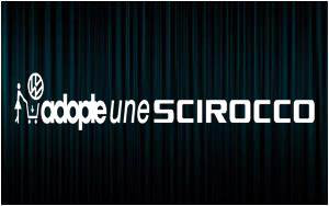 X1 stickers ADOPTE UNE SCIROCCO