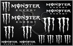 KIT stickers MONSTER ENERGY (2)