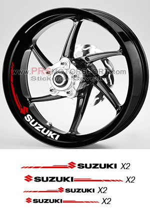 KIT déco jante SUZUKI